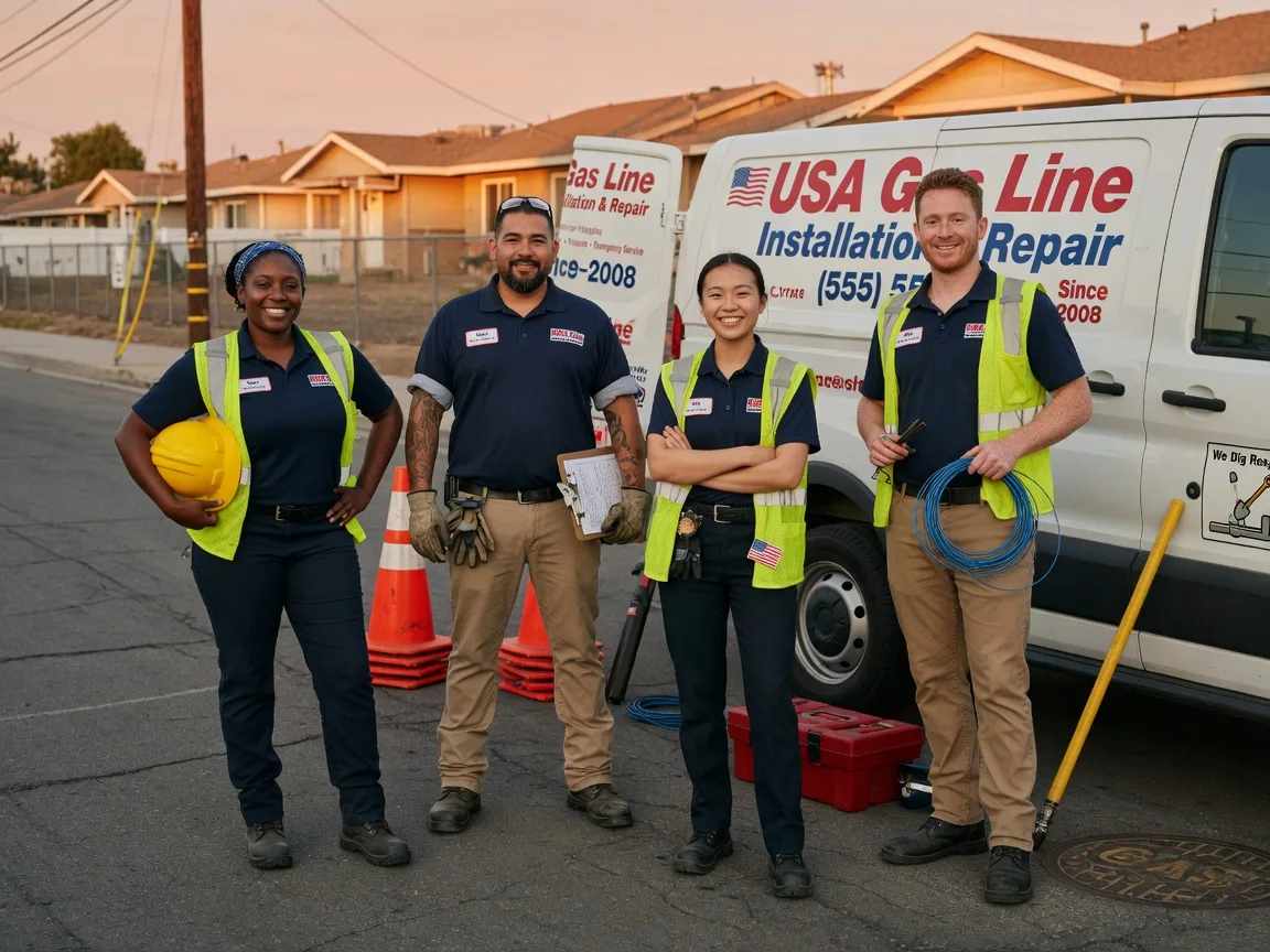 Gas Line Installation company in Cammal, PA